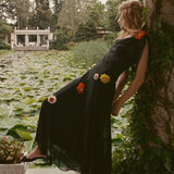 DOEN - ORPHINA DRESS - - BLACK