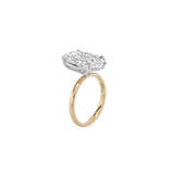Dorsey - 14K ELLIS OVAL - CUT SOLITAIRE RING IN LAB DIAMOND