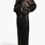 Khaite - Owey Jacket in Black Leather