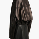 Khaite - Owey Jacket in Black Leather