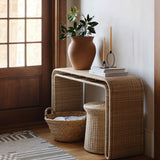 The Citizenry - Ora Wicker Side Table