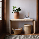 The Citizenry - Ora Wicker Side Table