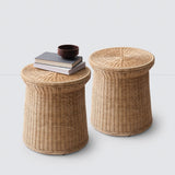 The Citizenry - Ora Wicker Side Table