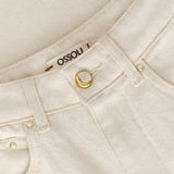 OSSOU - Rider Pant in Ecru