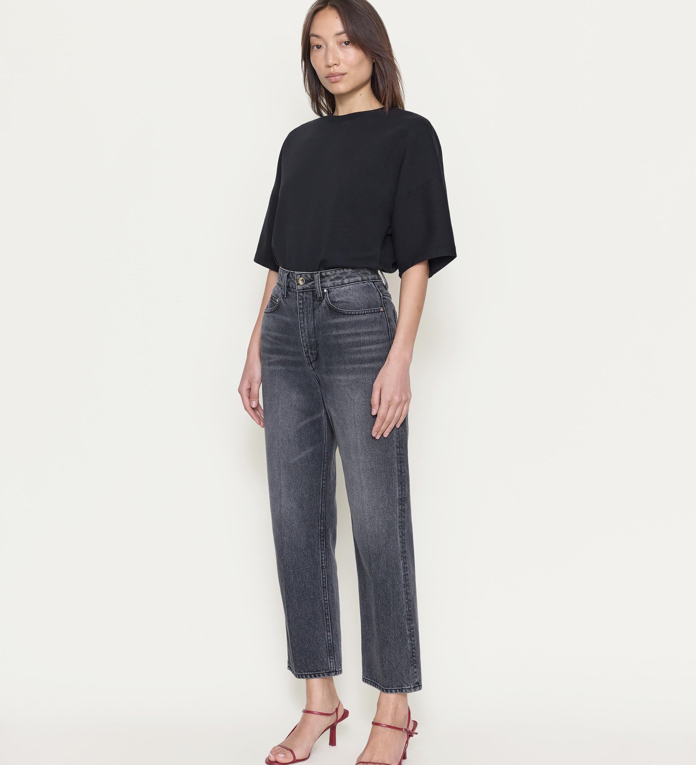 OSSOU - Drift Jean in Storm Wash