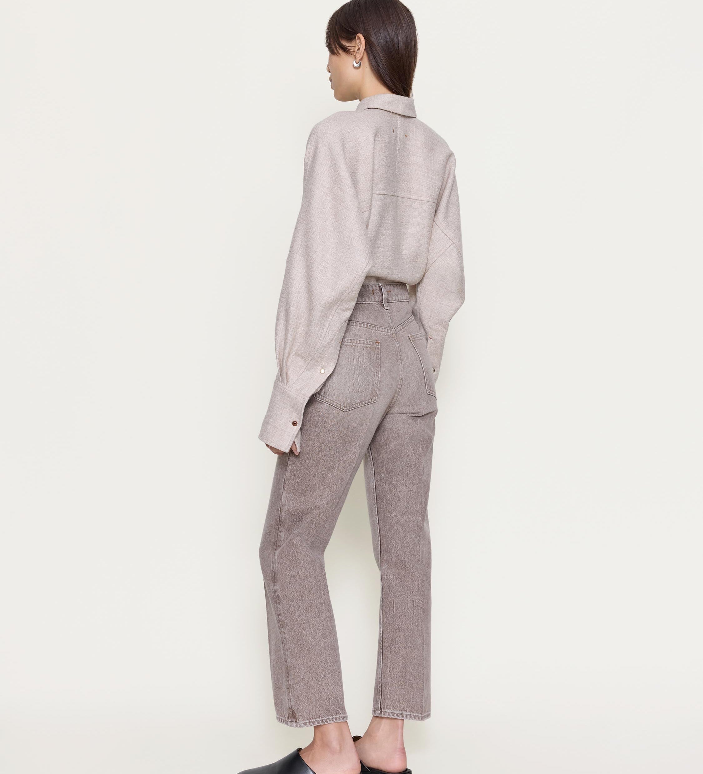 OSSOU - Drift Jean in Rye Wash