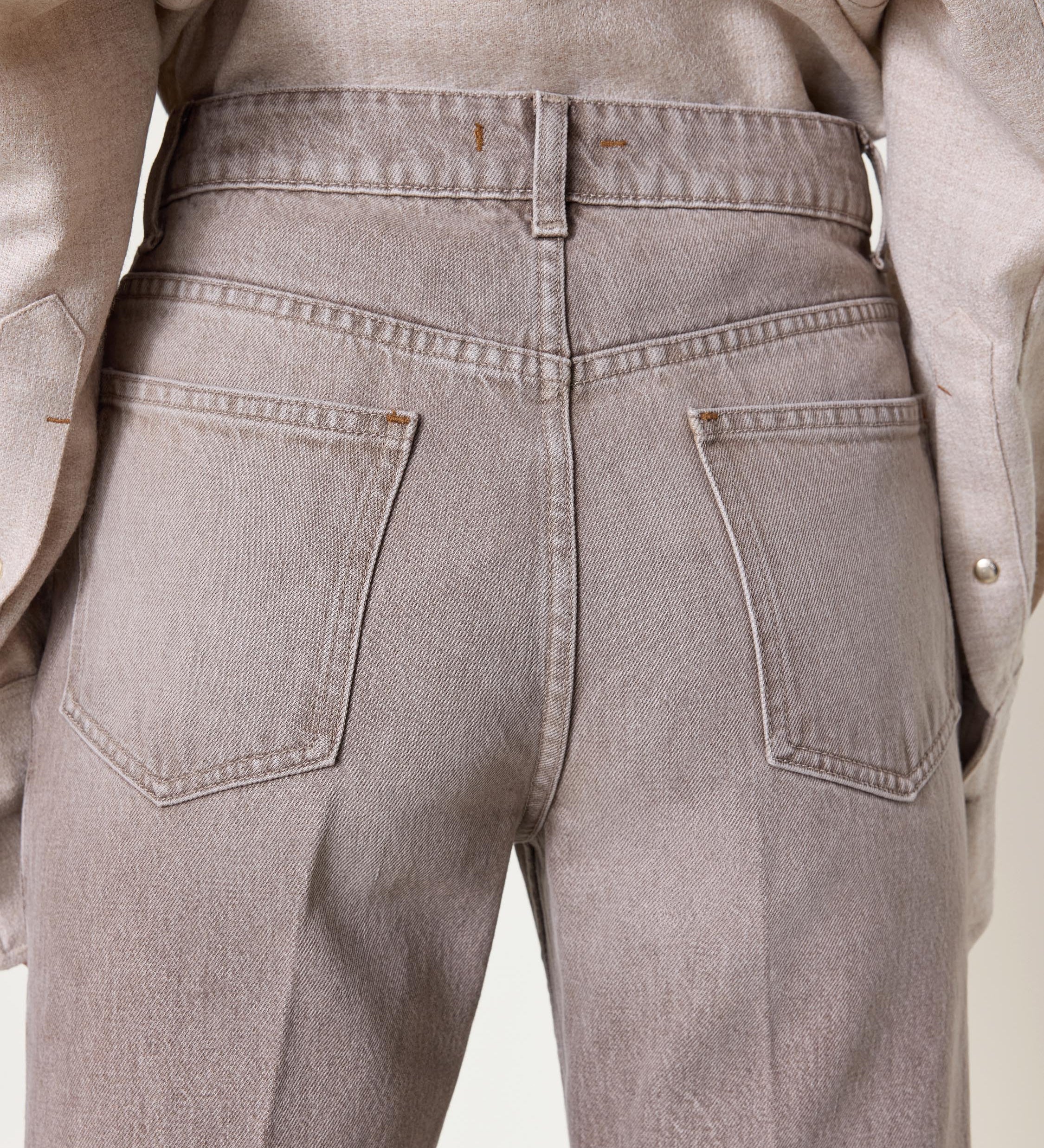 OSSOU - Drift Jean in Rye Wash