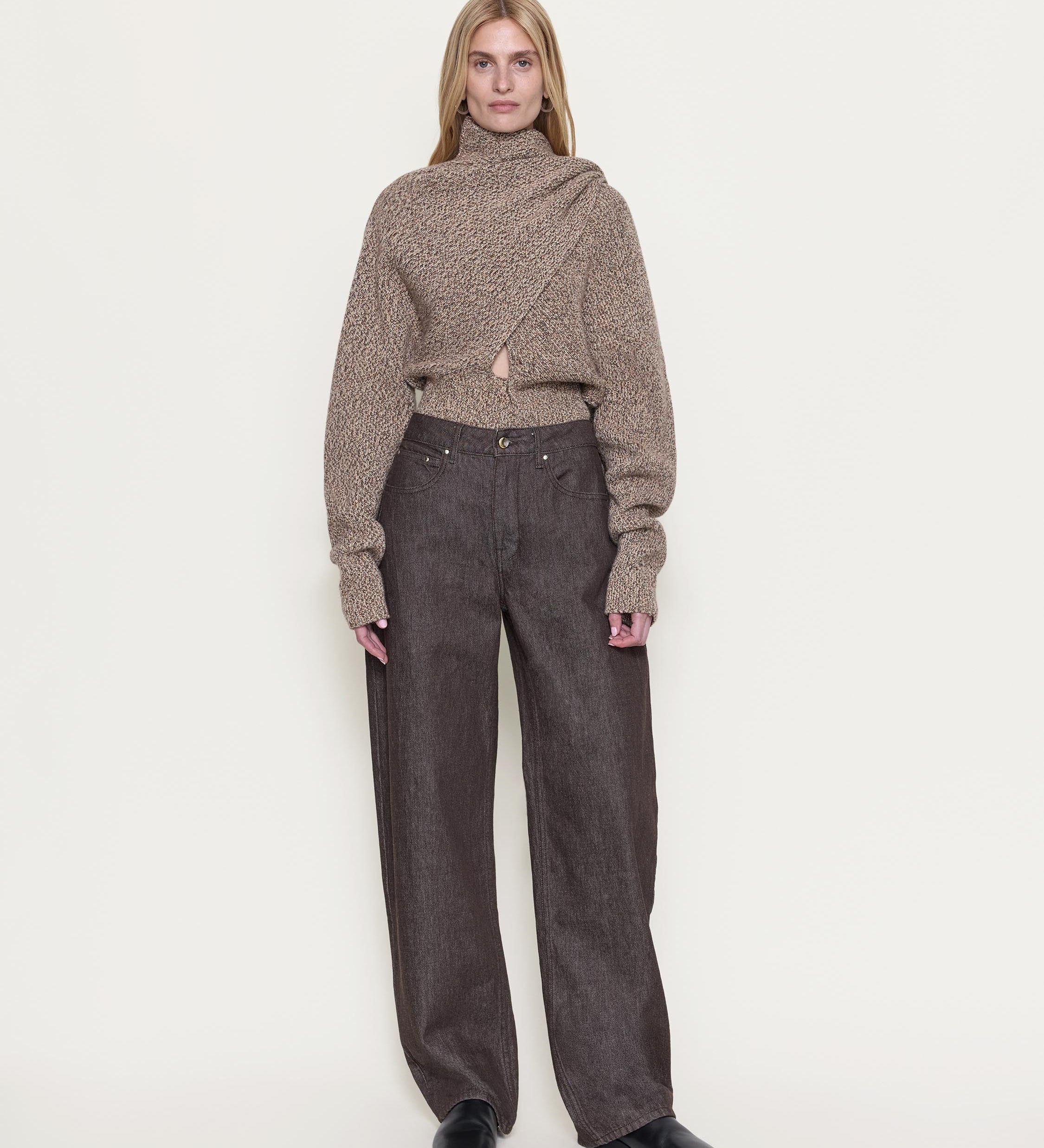 OSSOU - Rider Jean in Sorrel Wash with Cove Pocket