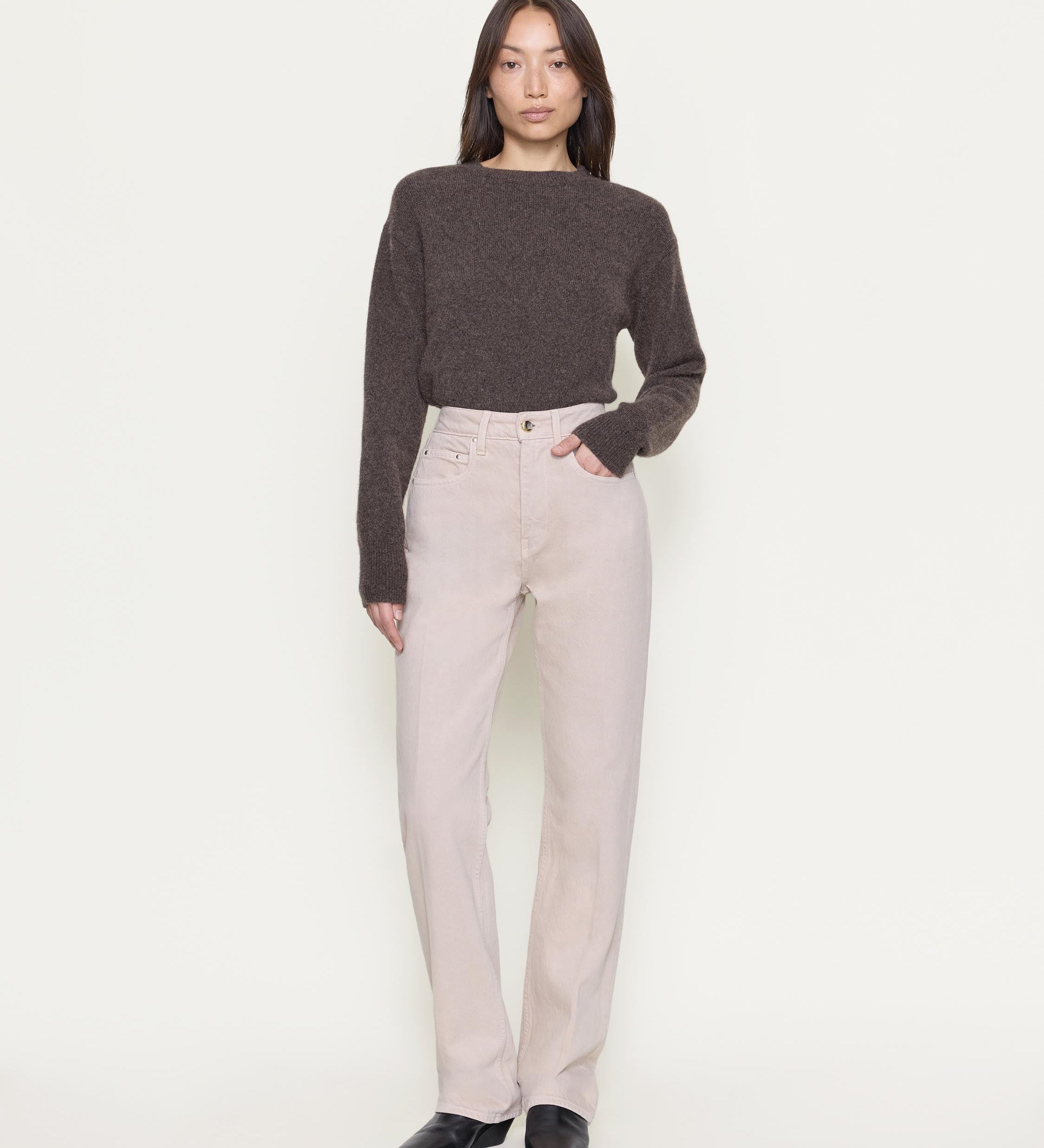 OSSOU - Noon Jean in Mineral Wash