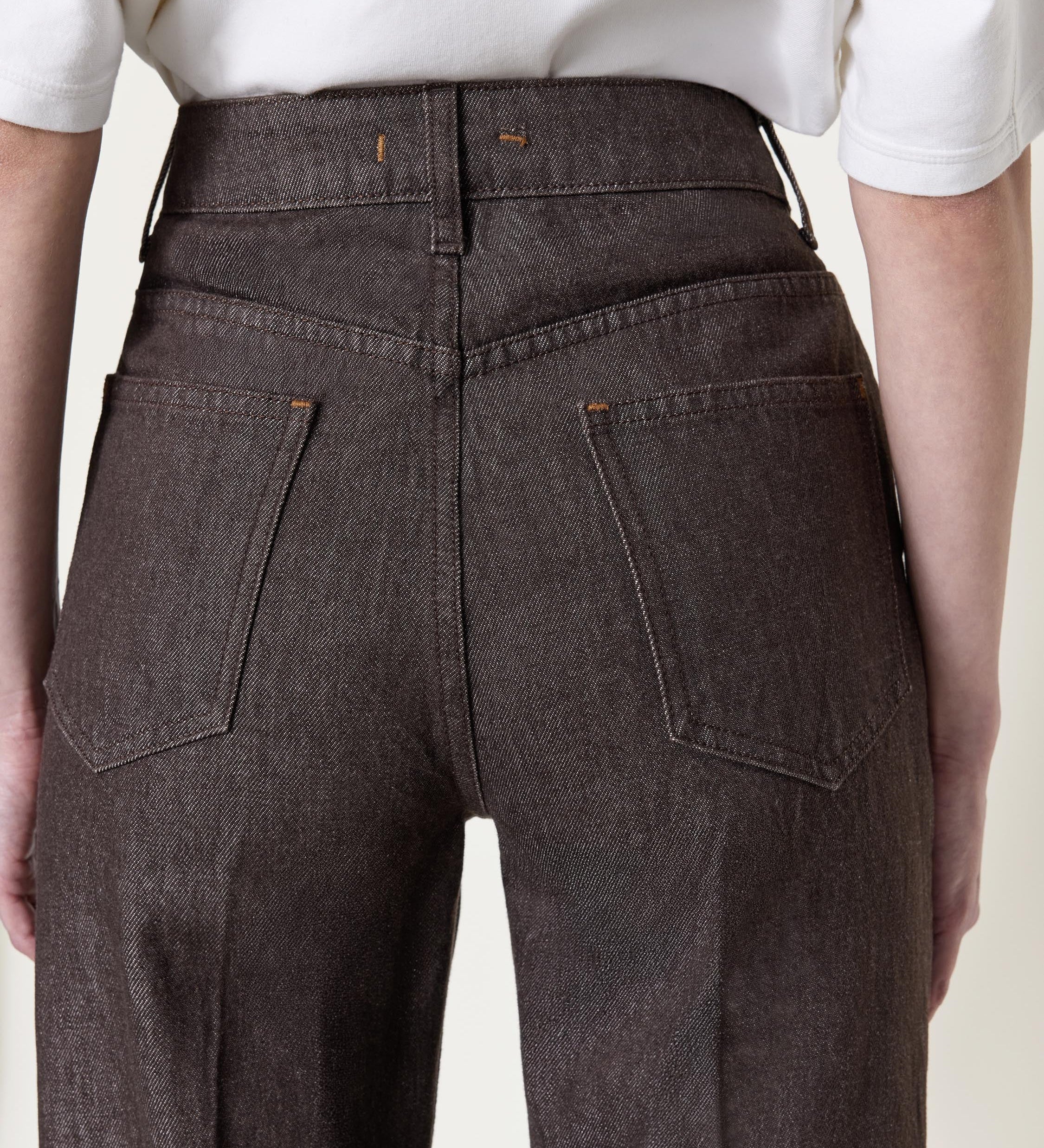 OSSOU - Noon Jean in Sorrel Wash