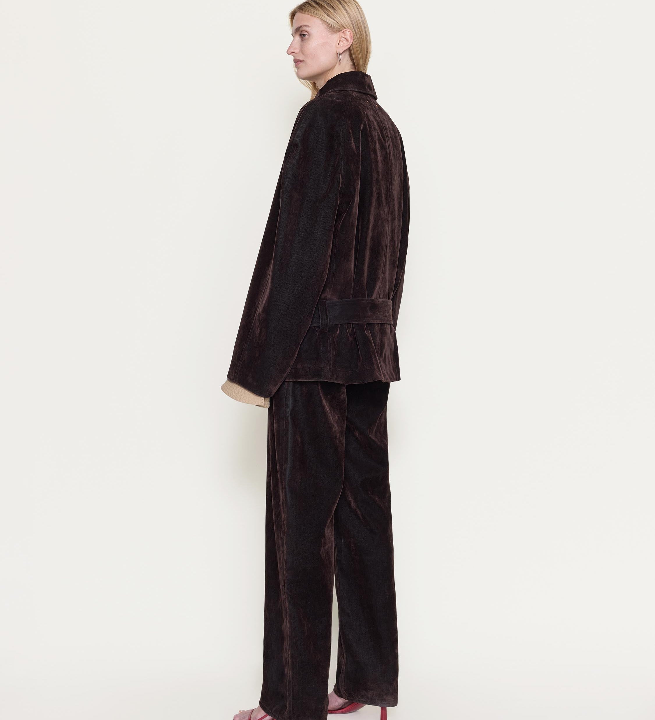 OSSOU - Cantle Coat in Tobacco