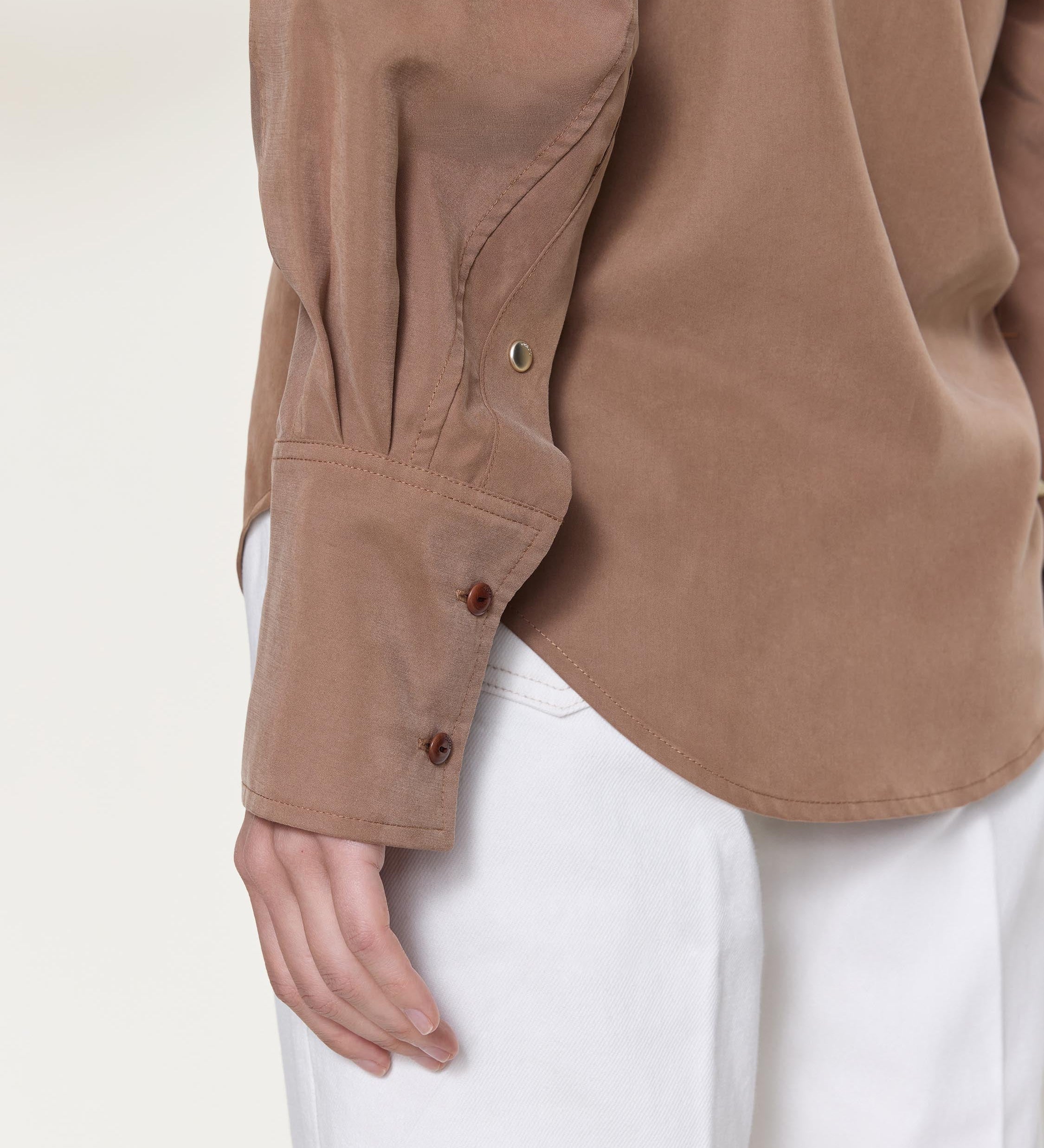 OSSOU - Ridge Shirt in Fawn