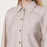 OSSOU - Ridge Shirt in Rye Wool