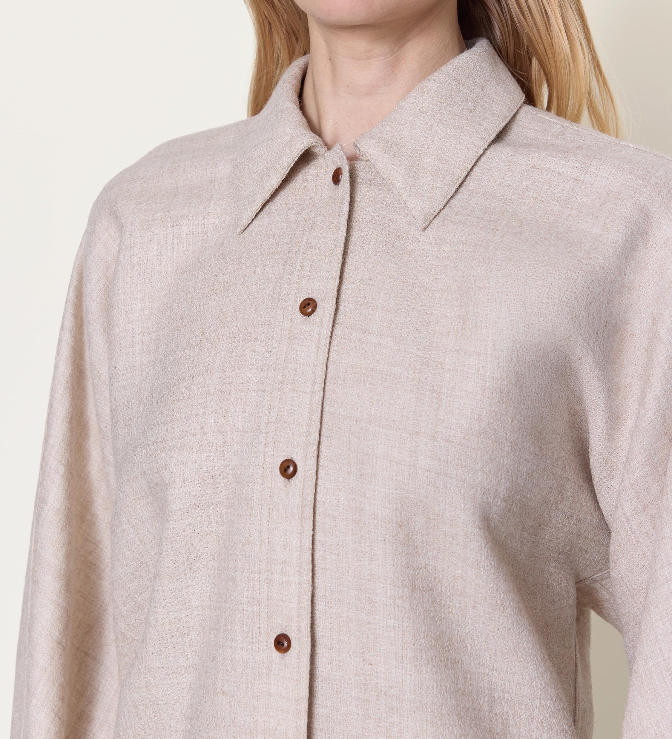 OSSOU - Ridge Shirt in Rye Wool