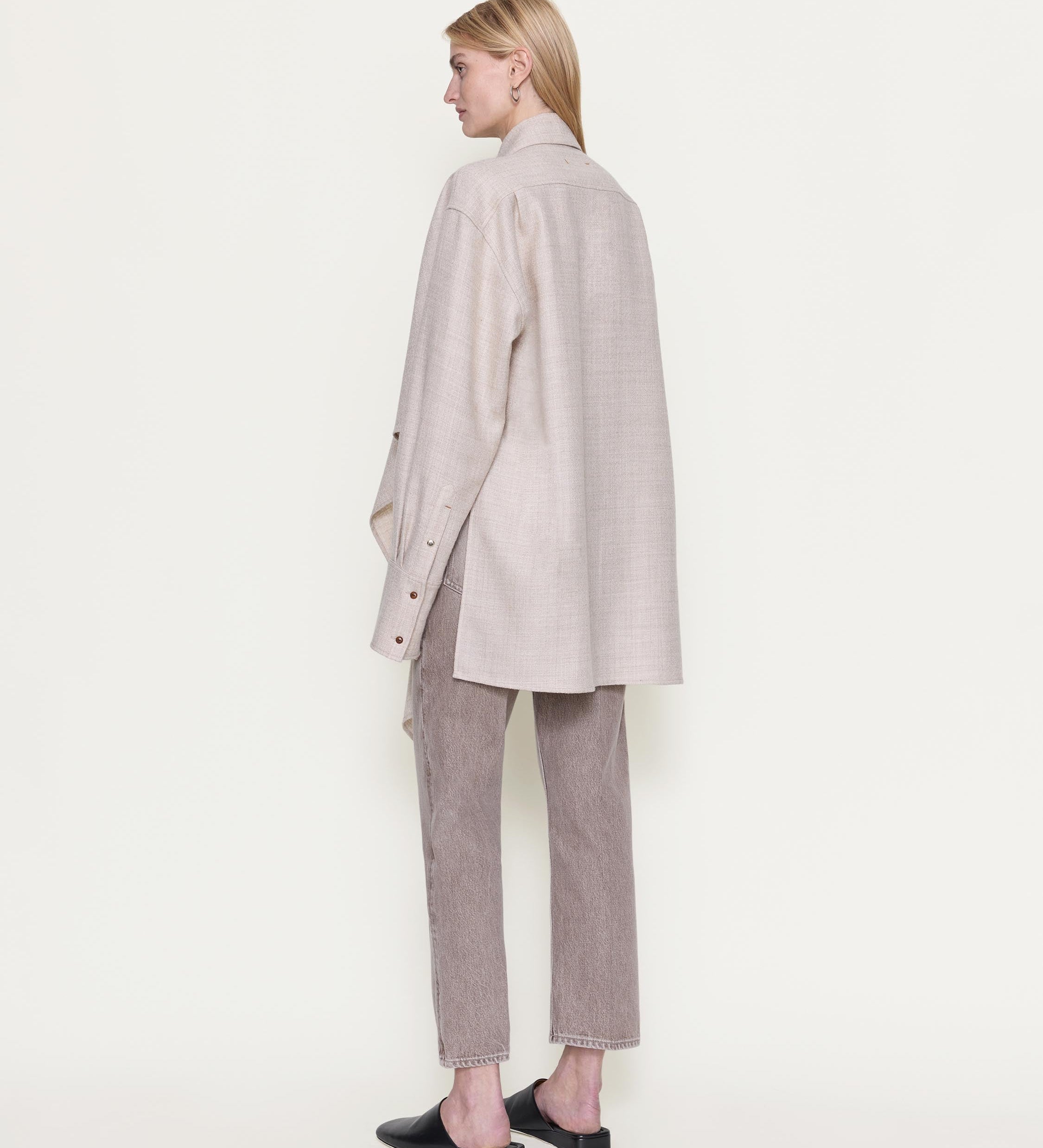 OSSOU - Tess Shirt in Rye