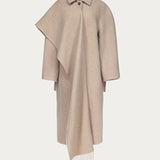 OSSOU - Canyon Coat in Dune Melange