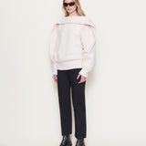 OSSOU - Umber Sweater in Buff