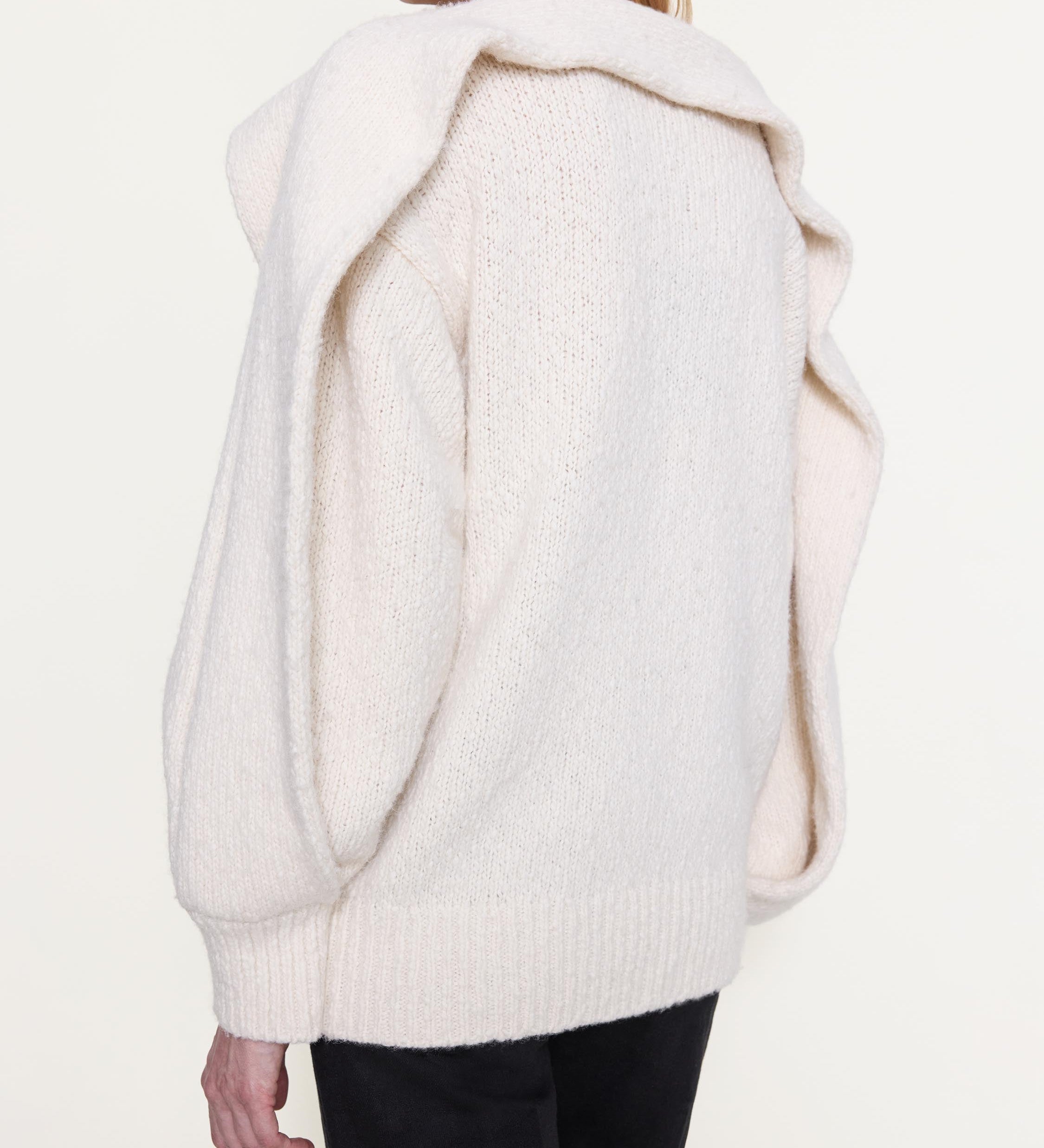 OSSOU - Umber Sweater in Buff