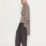 OSSOU - Wright Sweater in Sorrel Melange