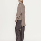 OSSOU - Wright Sweater in Sorrel Melange