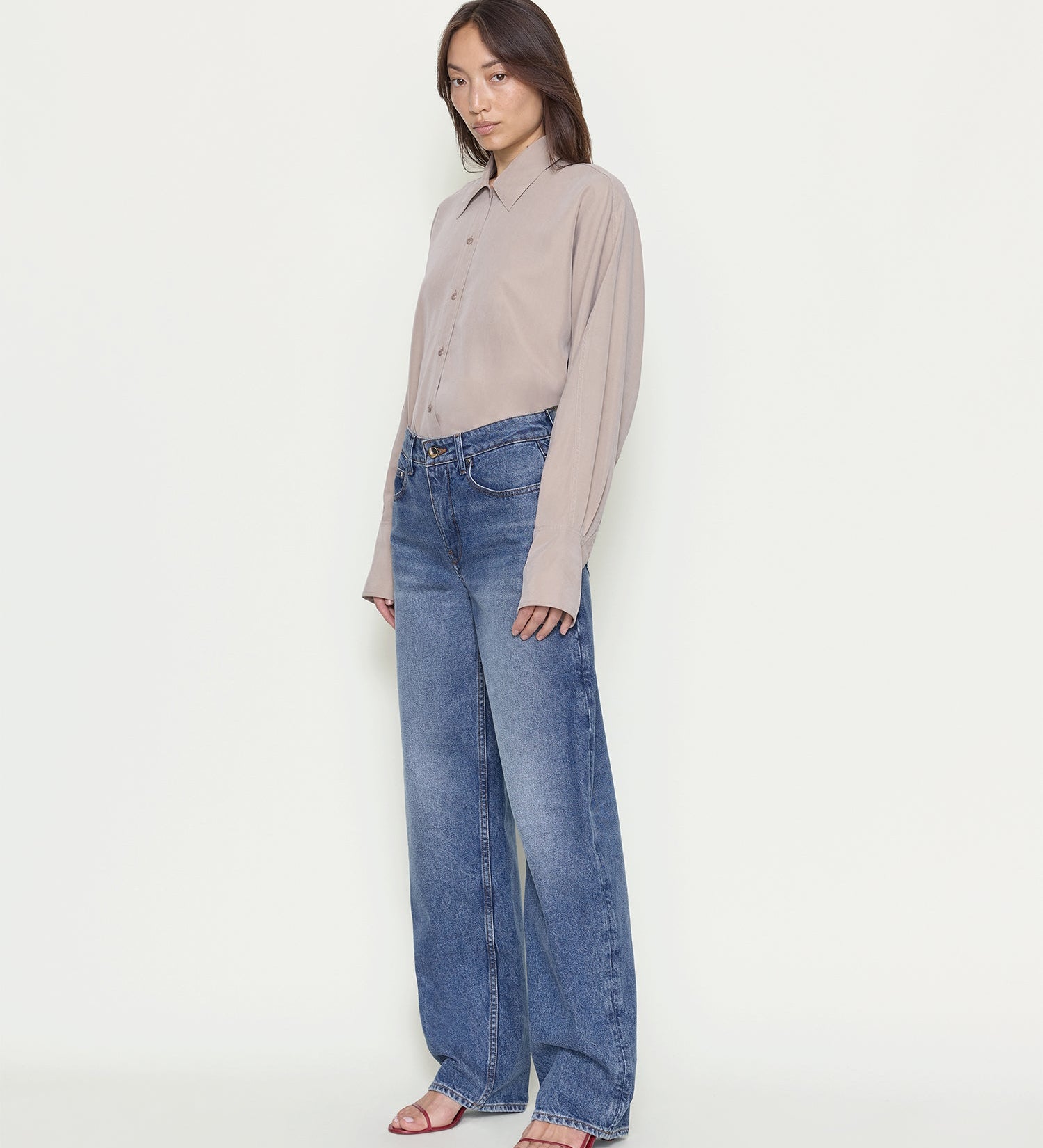 OSSOU - Rider Jean in Cloud Wash