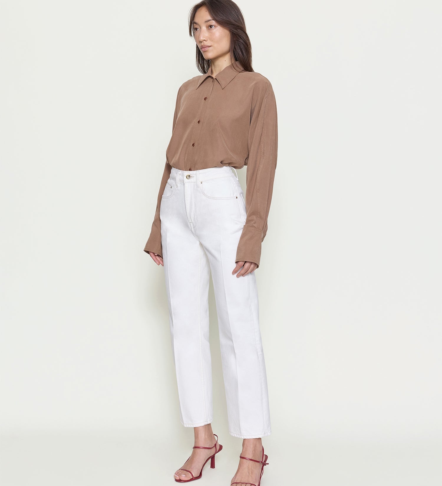 OSSOU - Drift Jean in Milk Wash