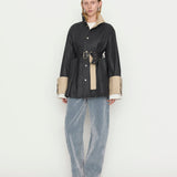 OSSOU - Asha Coat in Dusk and Rye