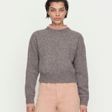 OSSOU - Jonas Sweater in Limestone and Quartz