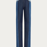 OSSOU - Jane Jean in Indigo Multi
