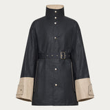 OSSOU - Asha Coat in Dusk and Rye