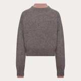 OSSOU - Jonas Sweater in Limestone and Quartz