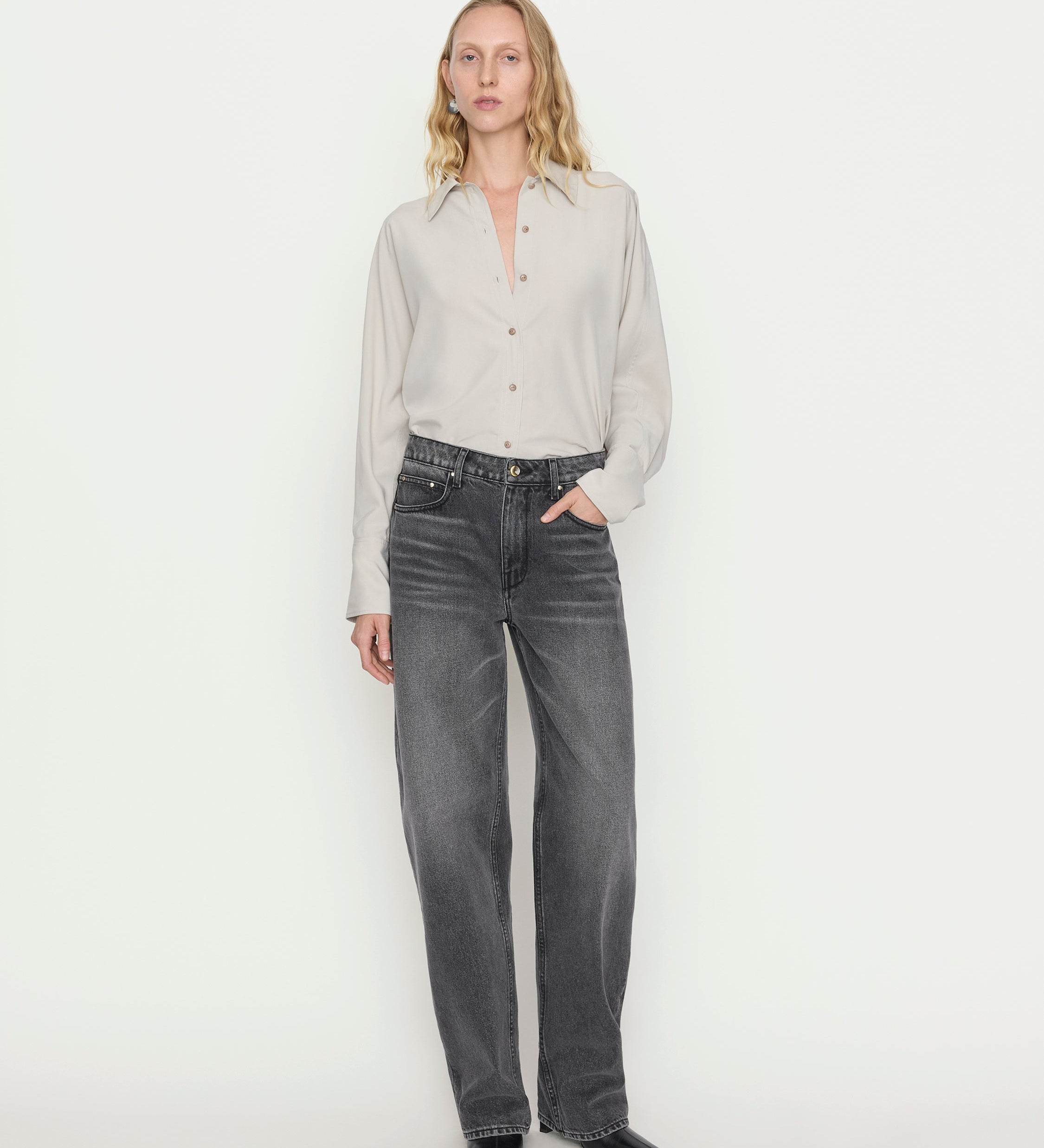 OSSOU - Rider Jean in Storm Wash