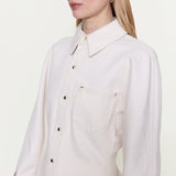 OSSOU - Cinch Shirt in Buff Wash
