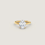 Kinn - Elizabeth Oval Ring Natural Diamond