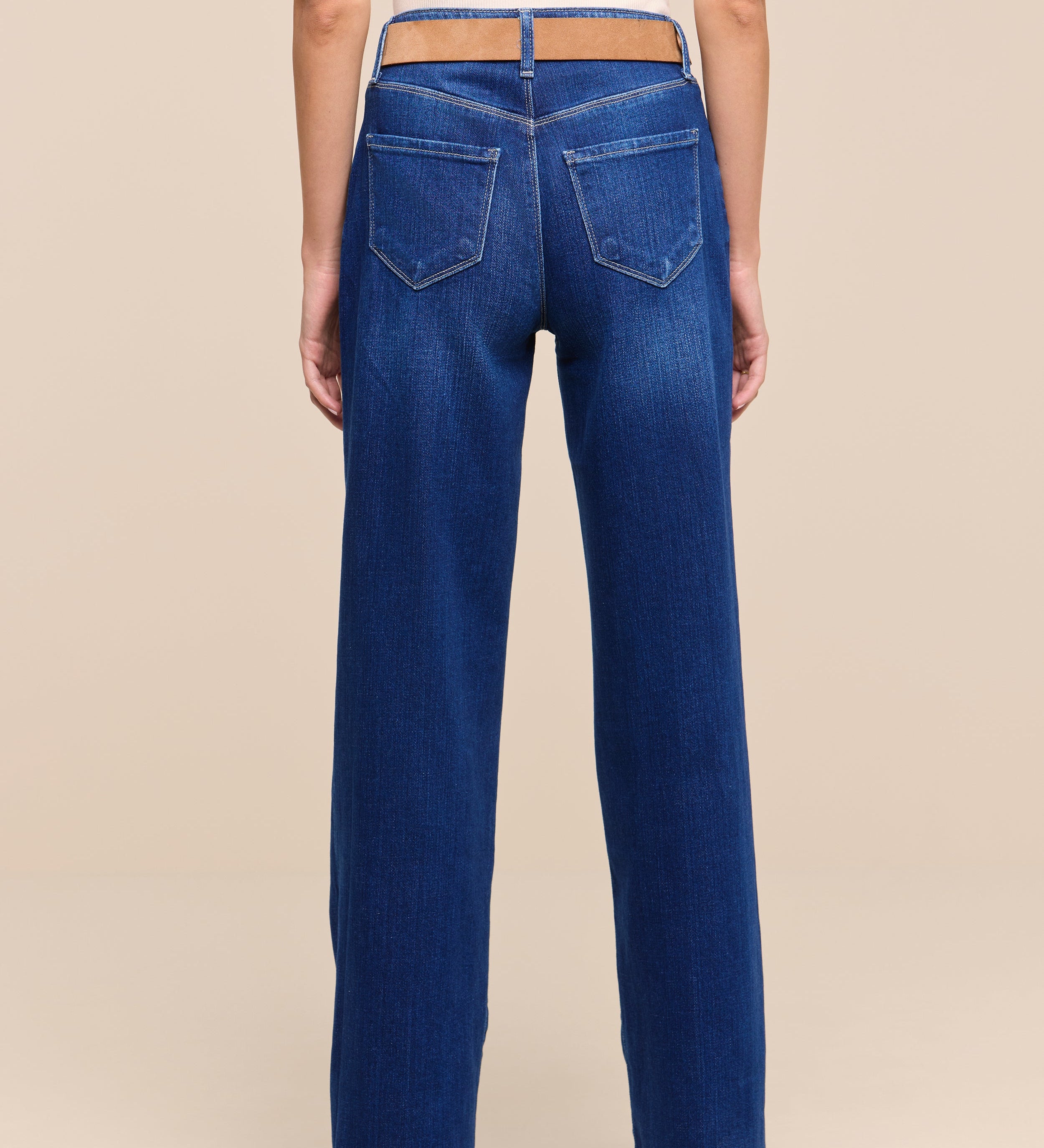L'AGENCE - Petite Scottie Wide - Leg Jean