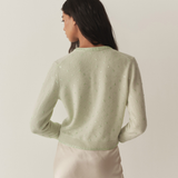 DÔEN - PAILLETTE CARDIGAN -- MINT TEA