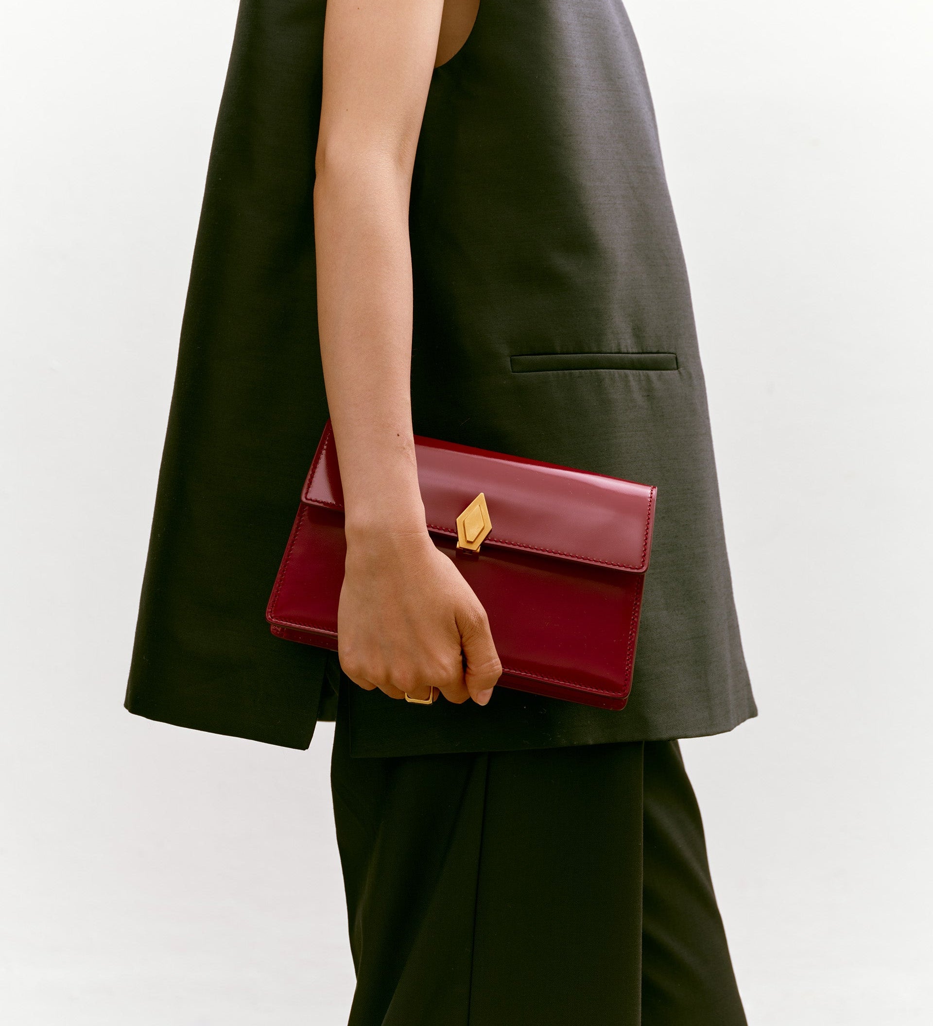 Metier - Parallel 22 Glossy Calfskin Classic Red