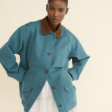 DOEN - PASCUAL JACKET - - CASPIAN BLUE