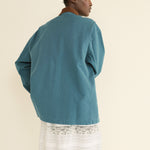 DOEN - PASCUAL JACKET - - CASPIAN BLUE