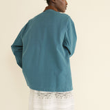 DOEN - PASCUAL JACKET - - CASPIAN BLUE