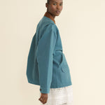 DOEN - PASCUAL JACKET - - CASPIAN BLUE