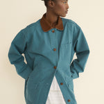 DOEN - PASCUAL JACKET - - CASPIAN BLUE