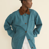 DOEN - PASCUAL JACKET - - CASPIAN BLUE