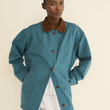 DOEN - PASCUAL JACKET - - CASPIAN BLUE