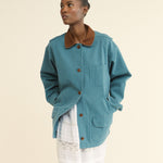 DOEN - PASCUAL JACKET - - CASPIAN BLUE