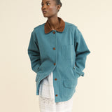 DOEN - PASCUAL JACKET - - CASPIAN BLUE