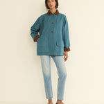 DOEN - PASCUAL JACKET - - CASPIAN BLUE