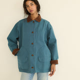 DOEN - PASCUAL JACKET - - CASPIAN BLUE