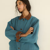 DOEN - PASCUAL JACKET - - CASPIAN BLUE