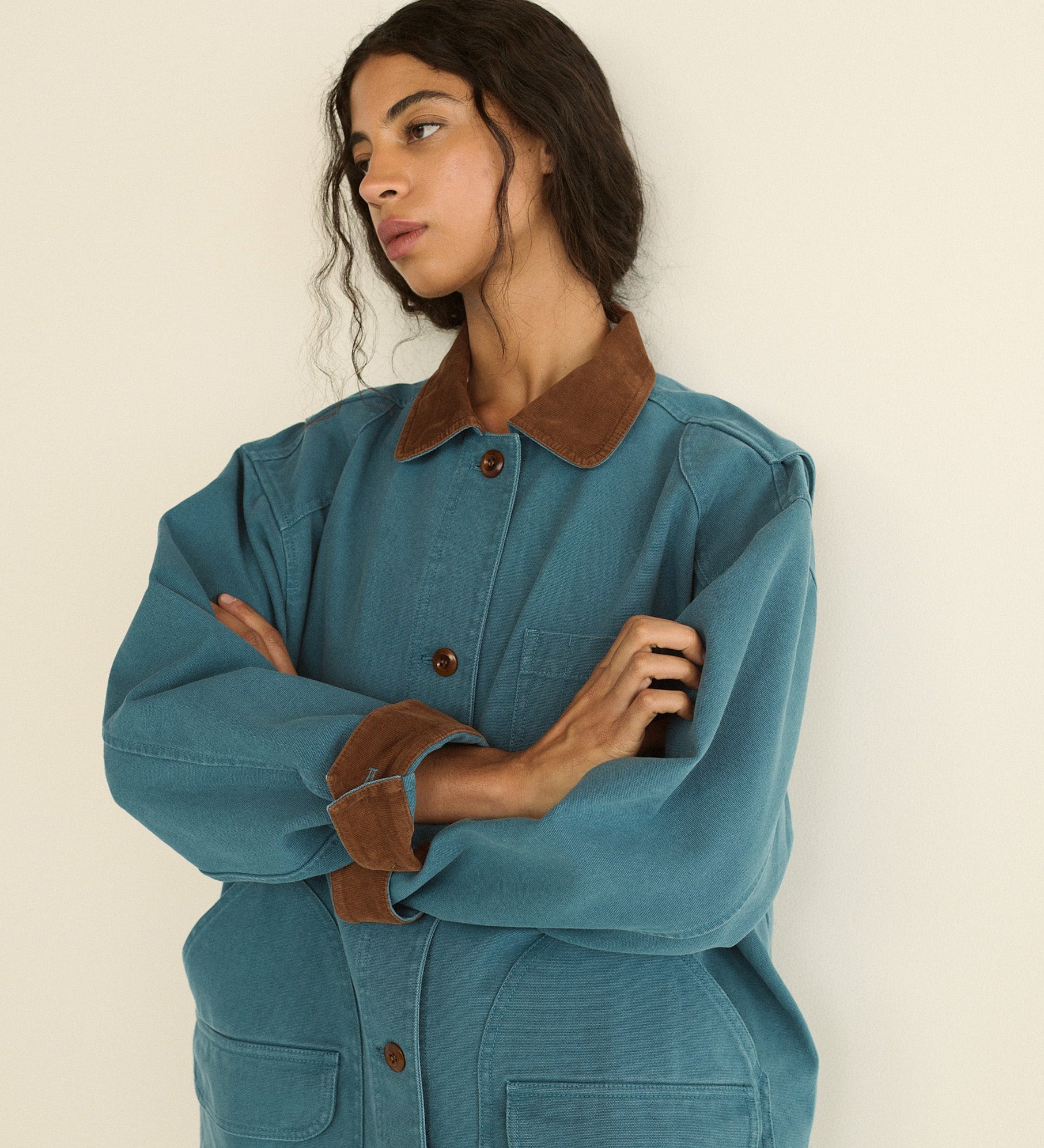 DOEN - PASCUAL JACKET - - CASPIAN BLUE